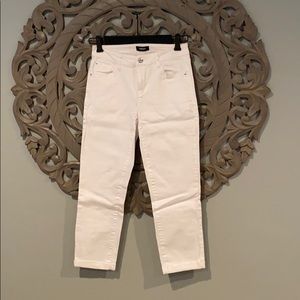 Kenzie Cropped White Jeans Size 2/26